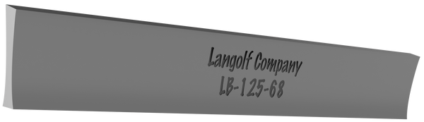 LB-156-68 5° Beveled (Johnson) Cutoff Blade