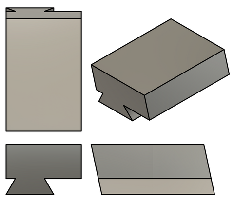 F-95-15-22A Dovetail Form Tool Blank