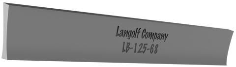 LB-125-50 5° Beveled (Johnson) Cutoff Blade