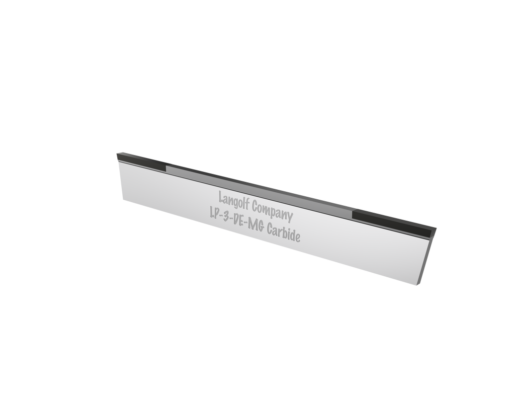LP-1-DE Carbide Tip Parallel Double-Ended Cutoff Blade – Langolf ...