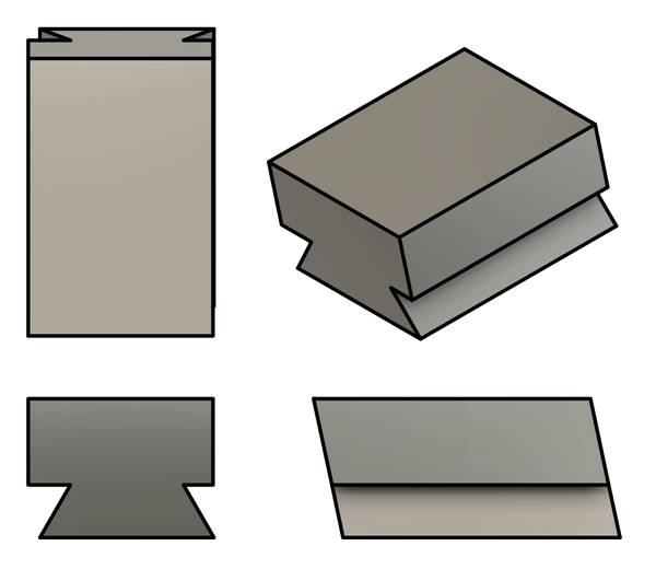 F-188-20-30B Dovetail Form Tool Blank