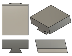 F-95-20-22B Dovetail Form Tool Blank